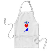 I Heart Pussy_Cat Apron