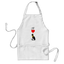 I Heart Pussy_Cat, Egyptian Hieroglyphics Aprons