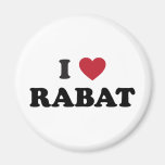 I Heart Rabat Morocco Refrigerator Magnets