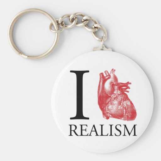 I Heart Realism Keychains