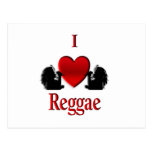 I Heart Reggae Postcards