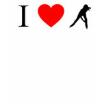 I heart rollerblading t-shirts