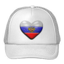 I Heart Russia Mesh Hat