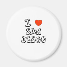 I Heart San Diego Magnets
