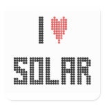 I Heart Solar - Sticker