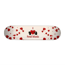 I Heart Soul Music Skateboard