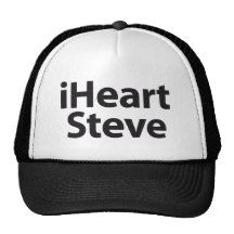 I heart Steve Trucker Hats
