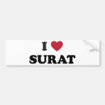 I Heart Surat India Bumper Sticker