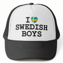 I Heart Swedish Boys Hats