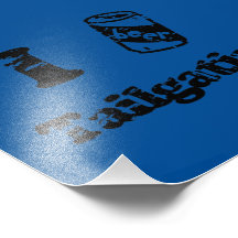 I Heart Tailgating with Beer Can - Any Team Colors Art Photo