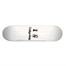 I Heart Tailgating with Beer Can - Any Team Colors Skateboard Deck