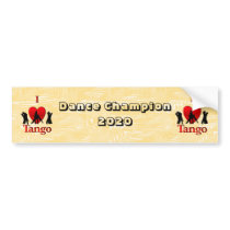 I Heart Tango Bumper Sticker