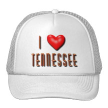 I Heart Tennessee Hats