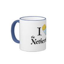 I Heart the Netherlands Coffee Mugs