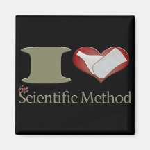 I Heart the Scientific Method Magnet