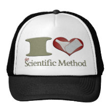 I Heart the Scientific Method Mesh Hats