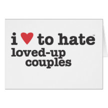 i heart to hate loved-up couples card