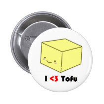 I heart Tofu buttons