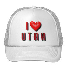 I Heart Utah Hat