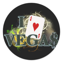 I Heart Vegas Stickers
