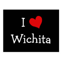 I Heart Wichita postcards