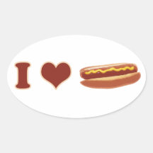 I Heart Wiener Stickers