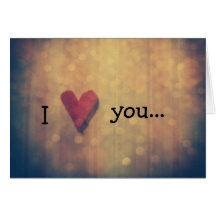 I heart you. - Valentine's Day Cards