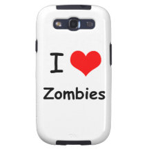 I Heart Zombies Galaxy S3 Cases