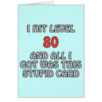 I Hit Level 80 and All I Got Was This ...