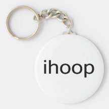 I Hoop Keychain