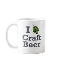 I [hop] Craft Beer Coffee Mugs