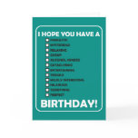 I Hope You Have A... Birthday Cards
