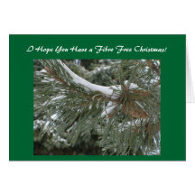 I Hope You Have a Fibro Free Christmas...Card