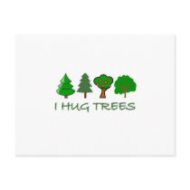 I Hug Trees Postcards