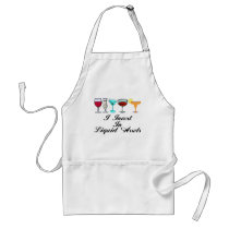 I Invest In Liquid Assets drinks top Aprons