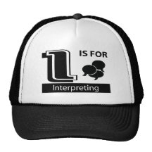 I Is For Interpreting Mesh Hat