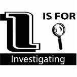 I Is For Investigating Photo Cut Out