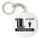 I Is For Investigations Key Chains