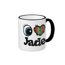 I jade de coeur (amour) mug