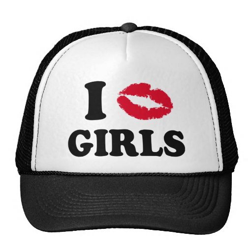 I Kiss Girls Hats