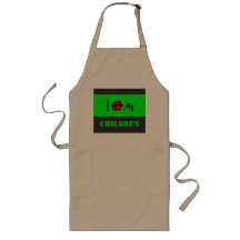 "I Kiss My Children Apron"