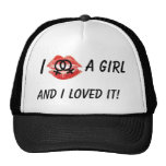 I Kissed a girl, black Hat