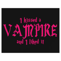 I Kissed A Vampire and I liked it Flyers
