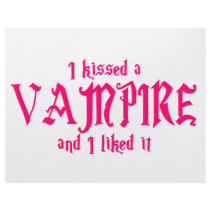 I Kissed A Vampire and I liked it Custom Letterhead