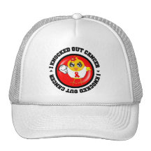 I Knocked Out Cancer (Blood Cancer) Trucker Hat