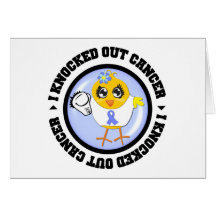 I Knocked Out Cancer (Esophageal Cancer) Card