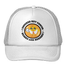 I Knocked Out Cancer (Kidney Cancer) Trucker Hats