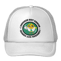 I Knocked Out Cancer (Liver Cancer) Trucker Hats