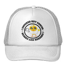 I Knocked Out Cancer (Lung Cancer) Trucker Hat