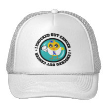 I Knocked Out Cancer (Thyroid Cancer) Mesh Hat